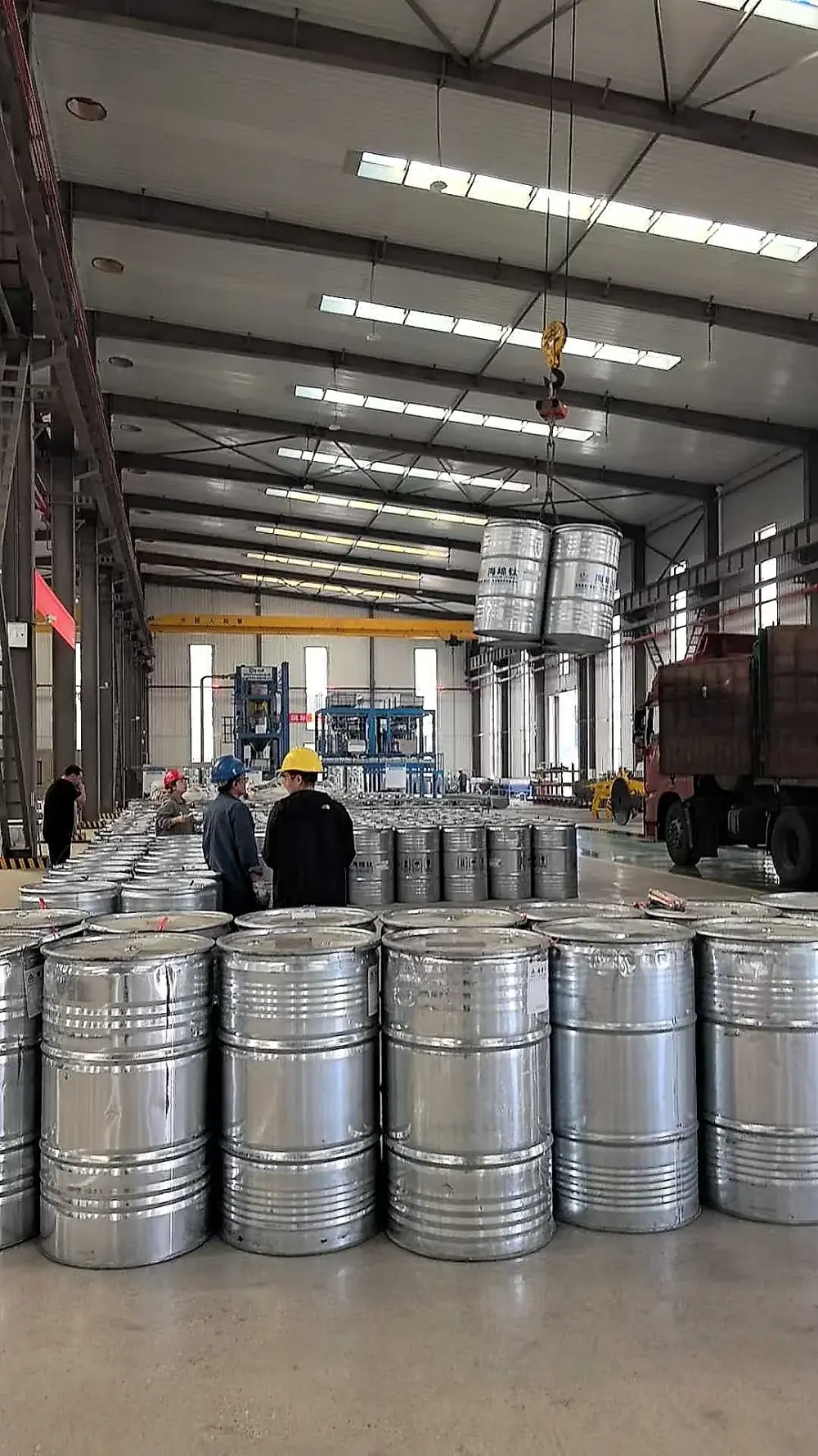Titanium sponge production workshop in Baoji