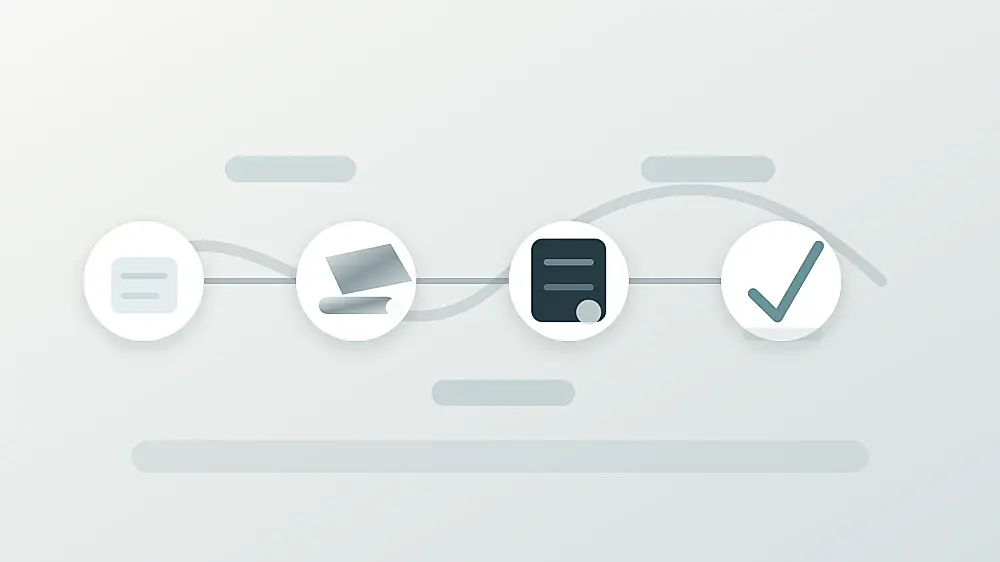 Supplier qualification map connecting source approval, material identity, forging route, inspection package, first article records and rate-production release