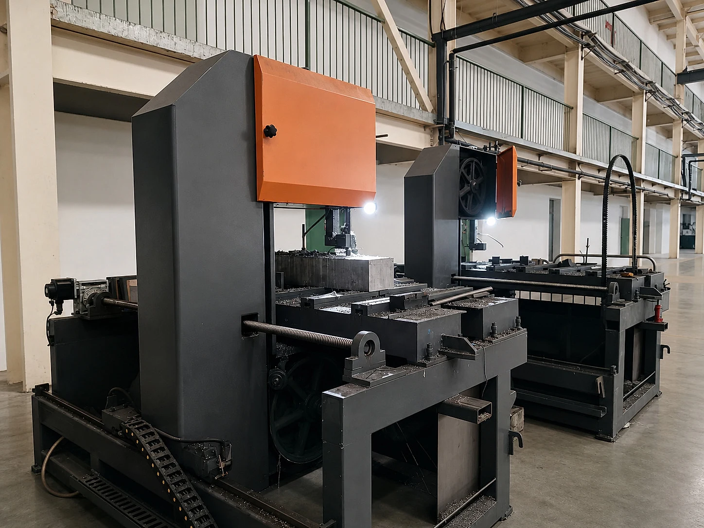 Metal cutting equipment in a clean workshop, showing why route capability must be tied to process control before titanium plate can be released.